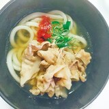 ソーキそば風うどん